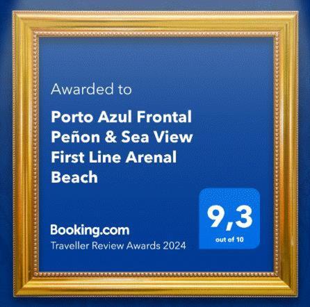 Porto Azul 10A Frontal Penon & Sea View First Line Arenal Beach Calpe Ngoại thất bức ảnh