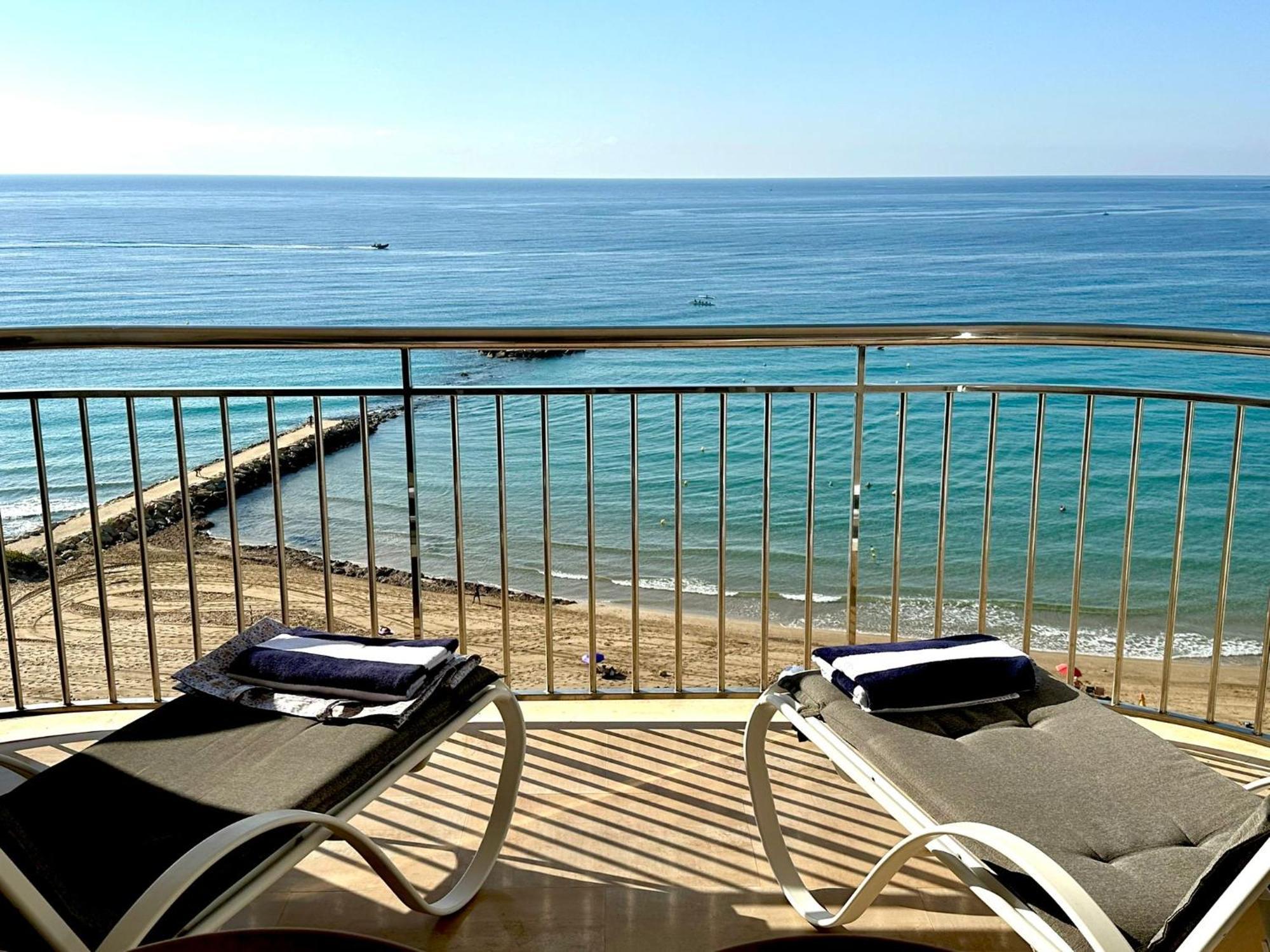 Porto Azul 10A Frontal Penon & Sea View First Line Arenal Beach Calpe Ngoại thất bức ảnh