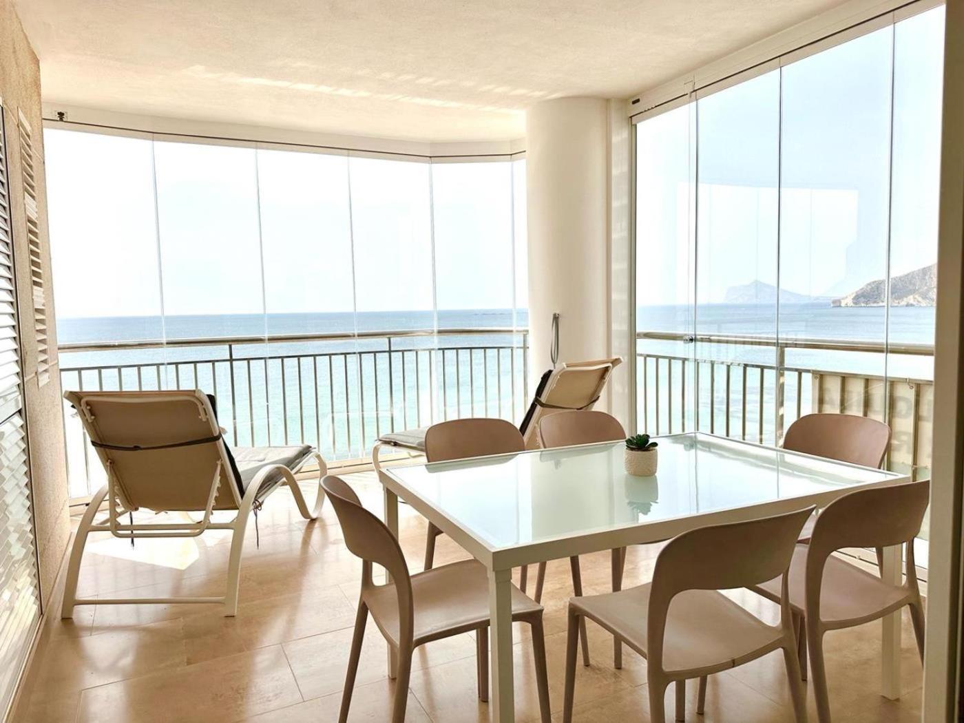 Porto Azul 10A Frontal Penon & Sea View First Line Arenal Beach Calpe Ngoại thất bức ảnh
